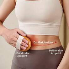 Handheld Massage Brush, Massage Brush, Air Cushion Body Care Brush, Abdominal Massage Brush, Leg And Body Massage Brush, Household Essential, Travel, Massage, Holiday Gift, Brown - Multicolor - View 1