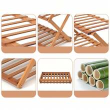 Rastrelliere per scarpe pieghevoli - Beige - Visualizzare 8