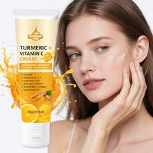 SUMIFANG 60克维生素C面霜，抗衰老护肤，保湿配方，蕴含姜黄、维生素A、B、C、E、透明质酸、芦荟、乳木果油、胶原蛋白、荷荷巴油，深层滋养紧致肌肤，均匀肤色 - 維生素 C - 查看 5