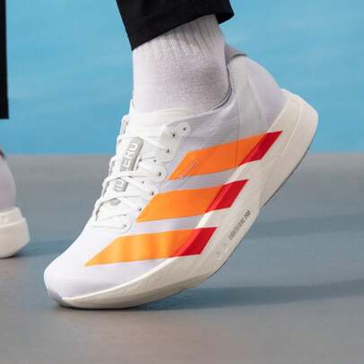 Adidas Men's ADIZERO ADIOS PRO 4 M Sneakers - Racing Carbon Fiber Running Shoes