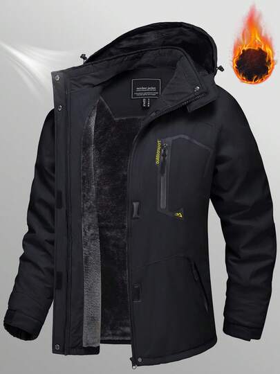 KEFITEVD Women's Ski Snow Thermal Jacket Fleece Lined WaterProof Windbreaker Outdoor Hiking Coats