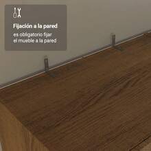 Ropero Organizador y Zapatera Madesa Con 2 Puertas Marrón - Marrón - Ver 7