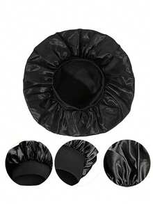 3件装女士宽檐轻便宽松睡帽，休闲日常使用 - 彩色 - 查看 5