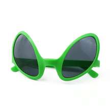 1 件外星人主题派对眼镜、头饰、新奇塑料照片道具，适合生日、单身派对、酒吧、新年庆祝、万圣节、圣诞节活动和派对装饰 - 彩色 - 查看 7