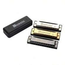 Armónica Diatónica 10 Orificios Deluxe Blues en Caja Regalo - por defecto - Ver 7