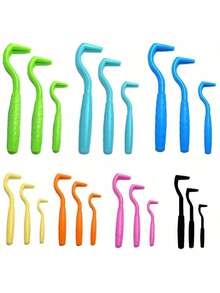 3 Pieces Pet Flea Removal Tool Kit - Tick Remover, Flea Comb, Flea Tweezers - Multicolor - View 1