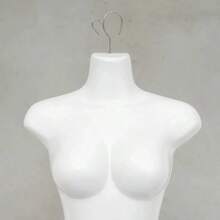 Maniquí Dama Pierna Larga Tipo Busto Completo | Maniquí Exhibidor Femenino con Pierna Larga Disponible en 4 Colores Blanco, Negro, Beige y Plata, Ideal para Vestidos, Pantalones, Lencería, Ropa Interior, Trajes de Baño y Exhibición Profesional en Tiendas, Boutiques y Escaparates - Blanco - Ver 5