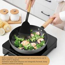 37pcs Silicone Cooking Utensil Set With Storage Bucket, Heat Resistant Non-Stick Pan Cookware Tool Set - Black - View 9