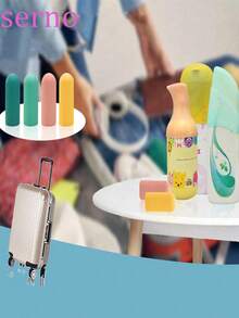 Silicone Anti-Leakage Bottle Caps, Silicone Bottle Cap Accessories, Travel Essentials, Toiletry Anti-Leakage Caps - Multicolor - View 5