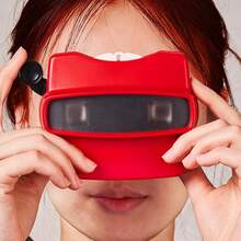 1 Piece, Handcrafted Retro-Style Slide Projector, Red/Black/Film Slides, Custom DIY Viewfinder, Valentine's Day/Anniversary/Wedding/New Year/Party Customized Photo Gifts, Nostalgic Keepsakes, Birthday, Anniversary, Valentine's Day/Thanksgiving/Mother's Day/Father's Day Gifts, Retro Couple Keepsakes, Wedding Gifts, And Other Customized Photo Gifts. - Multicolor - View 9