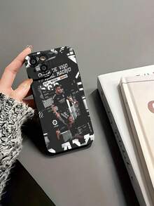 Póster del partido de fútbol del . Esta elegante funda es compatible con los modelos  17, 16, 15, 14 Pro Max, 13, 12, 11, XR y XS Plus. Fabricada en silicona TPU, ofrece protección contra golpes y caídas, además de una sensación superior. Es un regalo ideal para familiares, amigos y seres queridos, y una opción perfecta para San Valentín.fundas para ,fundas,accesorios para celular,fundas para celular,fundas para  13,funda  13,funda  16,funda  17 pro max,funda  15,fundas para  16,fundas  11,fundas ,Copa del Mundo - Negro - Ver 6