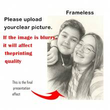 Agregar a un ser querido a la foto: retrato conmemorativo personalizado - Multicolor - Ver 12