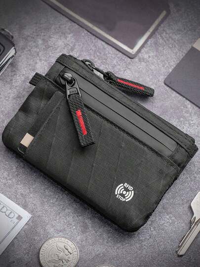 RFID Blocking Card Holder Wallet, Coin Purse, Travel Passport Holder, Multi-Function Key Case, Coin Storage Wallet