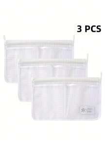 Refrigerator Storage Net Bag Hanging Kitchen Multi-Functional Dual-Compartment Kitchen Organizer Bag - Multicolor - View 8