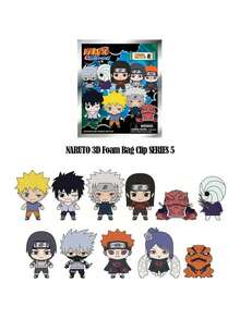 Viz Media 1个火影忍者官方授权3D动漫人物系列3D包夹，随机赠送一个火影忍者角色（鸣人、佐助、佩恩、卡卡西），动漫迷生日派对礼物 - Series5 - 查看 7