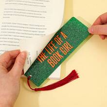 Bookworm Girl's Life "Bookmark, Acrylic Bookmark With Theme Of Song And Dance Girls, Dedicated To Book Lovers, Souvenir - Multicolor - View 6