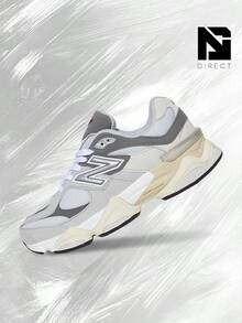 New Balance 9060 Rain Cloud (GS) - Women's Lifestyle Sneakers – Shose For Woman-Vintage-Spring & Summer-Inspired Running Shoes, Shock-Absorbing Comfort, Gym To Streetwear Casual Wear-Mother's Day Gifts-Father's Day Gift–GC9060GY - Rain Cloud/Castlerock - 查看 1