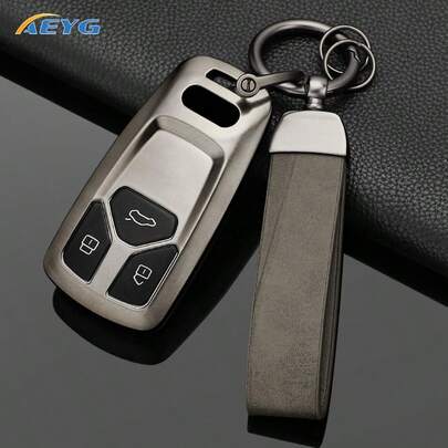 Ốp bảo vệ chìa khóa xe hơi thời trang bằng TPU chuyên dụng cho Audi A4 B9 A5 A6 8S 8W Q5 Q7 4M S4 S5 S7 TT TTS TFSI RS.