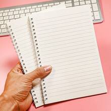 4 Books, 1 Set Of A5 Books, Back-To-School Season, Gilded Cover, Hard Face, Student Supplies Books, School Reward Books, Notebook Books, Cartoon Coil Books, Notepad Books, Cute Student Stationery, Paper Student Prizes - A5 - View 9