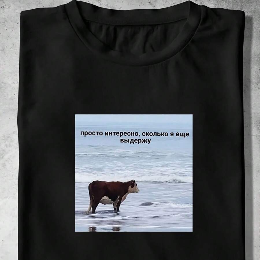Ladies Gentle Touch Short Sve Crew Neck - 黑色 - 查看 1
