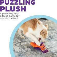 Outward Hound By Nina Ottosson Silly Legz Interactive Plush Dog Puzzle Dog Enrichment Toys, Plush, Floppy, Long, Giraffe, Purple - MàuC - Xem 2