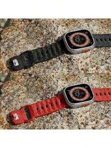 SMART WATCH MX Smartwatch Band - Red - View 6