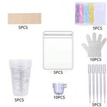 QIAO Taba Soft & Cute Toy Set, Liquid Silicone Super Soft Cute Toy Set, 1:1 AB Ratio Resin Silicone, Can Be Used To Make Hamster, Cat Paw And Other DIY Toys - White - View 17