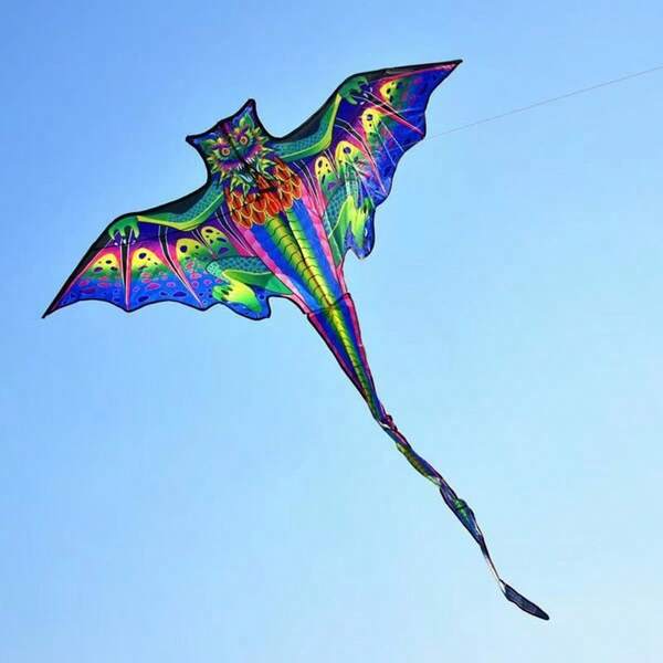 Pterosaur Kite Dinosaur Kite Animal Kite Stereo Kite Multicolor Color Kite For Outdoor Beach Park Games And Entertainment