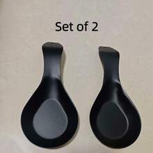 1 pieza/2 piezas Soporte de utensilios de acero inoxidable negro, mantiene los utensilios de cocina en su lugar, adecuado para mostrador, estufa o estación de café, accesorio de cocina, estante para utensilios de mango largo (negro) - Negro - Ver 11