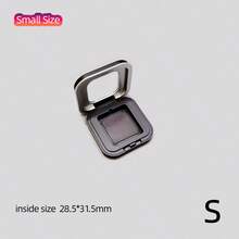 带镜子的磁性化妆盘，空旅行化妆收纳盒，可DIY粉饼或眼影盘，化妆品，价格实惠，房间装饰，梳妆台，旅行，卧室，化妆配件，经济实惠，圣诞礼物，化妆品，化妆工具，廉价商品，礼物，女士礼物，圣诞礼物，赠品，旅行，廉价商品，旅行必备 - 彩色 - 查看 15