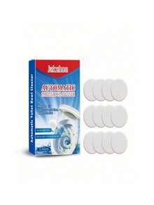 jakehoe Toilettenreiniger Tabletten, Reinigung & Geruchsbeseitigung, lösen sich schnell auf, einfach anzuwenden. Kontinuierliche Wirkung hält die Toilette lange Zeit sauber, mild und nicht reizend, geeignet für alle Toilettenmaterialien, entfernt Flecken schnell und stellt die Sauberkeit der Toilette wieder her - Liquida - Übersicht 12