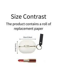 Double-Sided Portable Pet Deshedding Tool - Cat & Dog Fur Remover, Clothes & Sofa Lint Brush - / - View 4