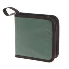 Estuche de Almacenamiento para Discos CD/DVD, 1 Pieza, 40 Discos, Oxford, Organizador de CD/DVD, Porta Discos, Porta Folletos de DVD SDCA - Azul - Ver 10