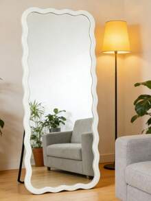 5 Styles Available, 160 X 60cm Full Length Floor Mirror / Random Color Decorative Mirror / Wall Mounted & Standing Dressing Mirror (Random Color) - B - View 3