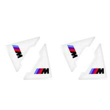 2/4 Uds cubierta de esquina de puerta de coche Protector de parachoques antiarañazos para 1 2 3 4 5 6 Series X1 X3 X4 X5 F10 F15 F20 F30 E36 E46 HAVK - 2 piezas-Negro-M - Ver 18