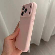 Minimalist Full Coverage Anti-Drop Soft Silicone Phone Case, Compatible With Iphone 17 Pro Max/17 Pro/17/16 Pro Max/16 Pro/16/16 Plus/15/15 Pro Max/15 Pro/15 Plus/11/12/13/14 Pro Max/11 Pro/11 Pro Max/12 Pro/12 Pro Max/13 Pro/13 Pro Max/14 Pro/14 Pro Max/14 Plus, Creative Design For Men And Women, Pink - Pink All-in-one - Upgraded Version - View 7