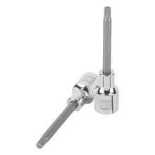 2-Piece Kit - M6 Long Point Bristol Socket, 1/2" Drive, Truper - A - View 1