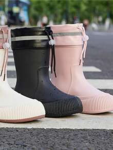 Women Rain Footwear - Black - View 4