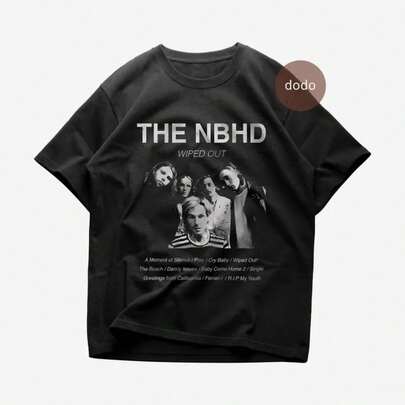 The Neighbourhood T-Shirt - Rock Music Shirt - Sweater Weather - The NBHD2 Album Shirt - The NBHD2 Merch - Unisex Rocker Clothing1
