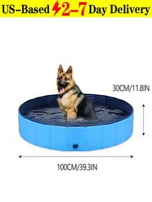 Foldable Dog Pet Bath Pool Collapsible Dog Pet Pool Bathing Tub Kiddie Pool Doggie Wading Pool For Puppy Small Medium Large Dogs Cats And Kids   Foldable Dog Pool Portable Pet Bath Tub And Kiddie Swimming Pool Collapsible Bathtub For Puppies Small Medium And Large Dogs Cats And Kids - Multicolor - View 17
