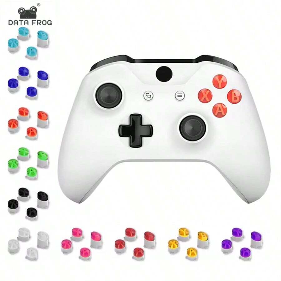 DATA FROG X-Bo-X One ABXY Buttons - Replacement Mod Kit For Slim Controllers - Multicolor - View 1