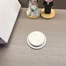 MagSafe磁吸手机支架，气垫支架，磁性底座，强磁吸附，简约波点设计 - 彩色 - 查看 3