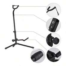 Soporte Ajustable Para Guitarra Eléctrica, Soporte Para Bajo - por defecto - Ver 3