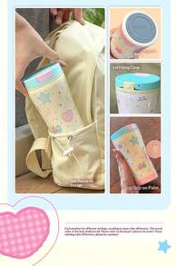 Contigo Starry Dream Ceramic Coated 316 Stainless Steel Cute Direct Drink Insulated Coffee Tumbler, Suitable For Students, Couples, Gifts - Multicolor - View 10