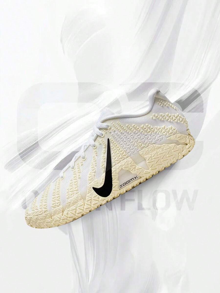 Nike Ja 3 Sound Check– Men's Lifestyle Sneakers – Shoes For Man -Vintage-Spring & Summer-Inspired Running Shoes, Shock-Absorbing Comfort, Gym To Streetwear Casual Wear-Easter Gift–HF2794 101 - White/Black/Coconut Milk - 查看 1