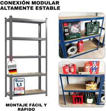 Garage Tool Storage Racks - Gray - View 4
