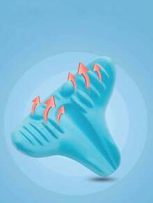 蝴蝶形多功能颈部放松按摩枕，颈椎专用家用蝴蝶按摩垫 - 彩色 - 查看 6