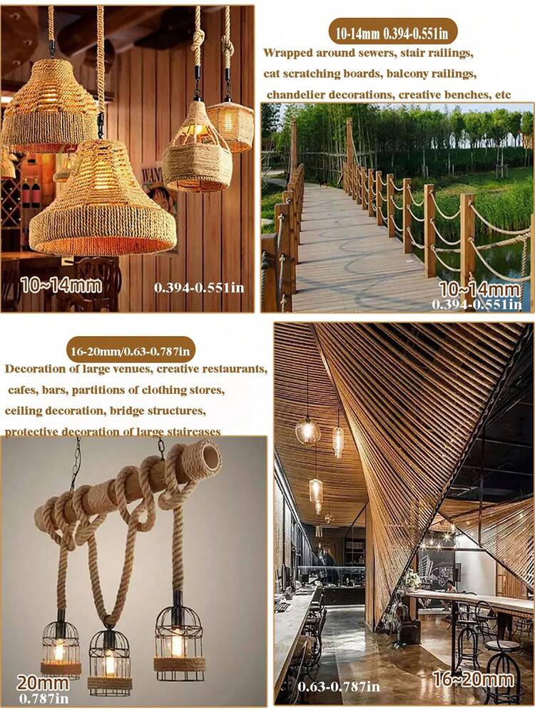 6mm Thick Natural Jute Rope, Suitable For Cat Scratching Posts, Craft Projects And Garden Decor, High Quality Yellow Jute Rope For DIY Handmade, Jute Rope, Available In Multiple Sizes - 6mm - View 6