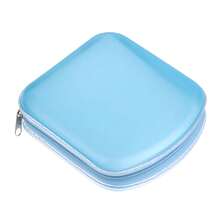 Estuche de transporte de CD de 40 discos, paquete de CD de compresión impermeable, gran capacidad para el hogar, oficina, coche, bolsa de almacenamiento de CD, bolsa de disco VCD Z9RX - YL - Ver 10