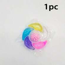 100 viên hạt giặt 6 trong 1, hương thơm lâu dài, tẩy vết bẩn mạnh mẽ, bảo vệ màu sắc, chất tẩy rửa đậm đặc, làm mềm vải, kháng khuẩn và ngăn ngừa mạt bụi. - Nhiều màu - Xem 11